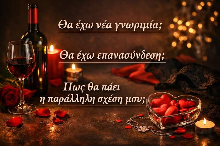 Pick a card από την Χρύσα: Νέα γνωριμία; Επανασύνδεση; Παράλληλη σχέση;